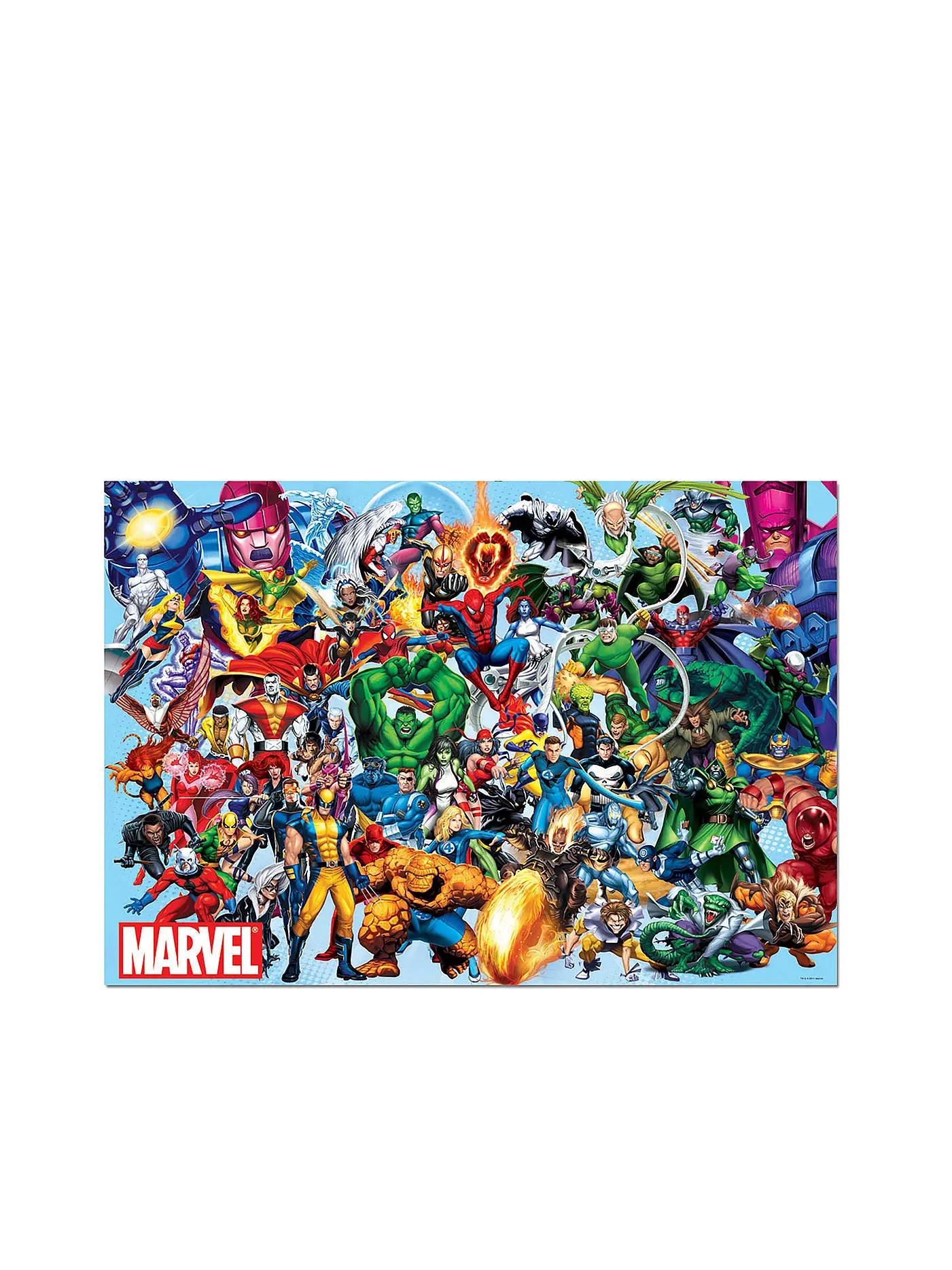 EDUCA | Marvel Heroes Collage 1000 Teile Puzzle | 